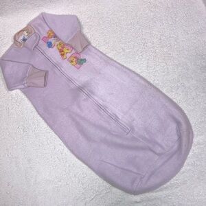 Vintage carters light purple sleep sack “nap” 0-6m